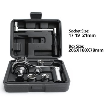 Автомобилен ключ за гуми с механична конструкция за улеснение на работа, комплект 5 бр., 40CR, максимален въртящ момент 680 N·m, тегло 2,2 кг, за автомобилна употреба