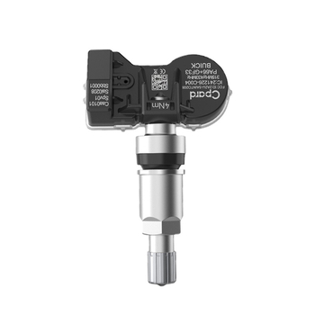 TPMS riepu spiediena sensors, 4-gab komplekts Buickam | GEK alumīnija elektroniskais ar digitālo displeju, modelis 13549707, augsta precizitāte