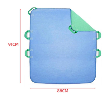 Lova kilimėlis senjorams su laikikliu, skalbiamas ir daugkartinio naudojimo, poliesteris