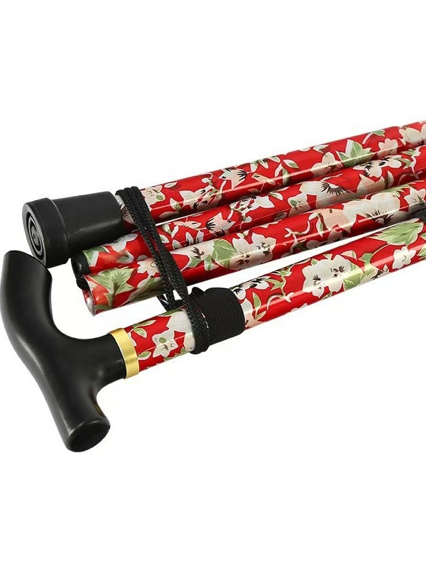 Spausdinta sulankstoma žygio lazda – aliuminio lydinys, svoris 260 g, modelis: spausdinta sulankstoma žygio lazda