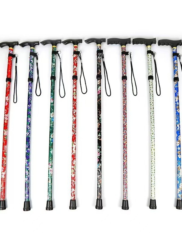 Spausdinta sulankstoma žygio lazda – aliuminio lydinys, svoris 260 g, modelis: spausdinta sulankstoma žygio lazda