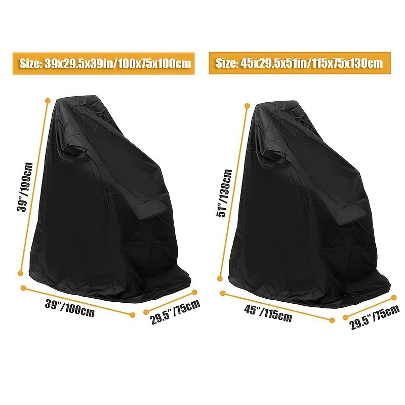 Lauko vandeniui atsparus elektrinių vežimėlių uždangalas, minimalistinis stilius; medžiaga: 190T poliesterio tafeta; prekės ženklas Nothing; kodas MUTAO