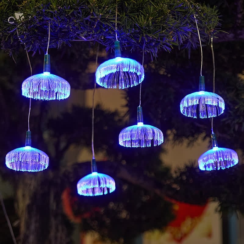 LED meduza lampa, solarno napajanje, 4 LED, IP43, ulazno napajanje ≤36V, za dvorište