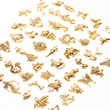 Κρεμαστό με θέμα ζώων από ψευδάργυρο, ηλεκτροπλατίωση, σειρά Ζώα (Καλοκαίρι 2021, αδειοδοτημένη ιδιωτική ετικέτα)