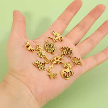 Κρεμαστό με θέμα ζώων από ψευδάργυρο, ηλεκτροπλατίωση, σειρά Ζώα (Καλοκαίρι 2021, αδειοδοτημένη ιδιωτική ετικέτα)