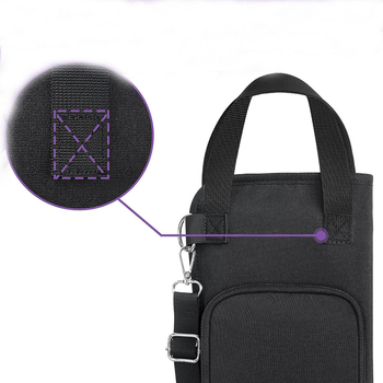 Чанта за барабанни палки, Oxford плат, водоустойчива и лека, презрамка с въздушна възглавница, модел 512365