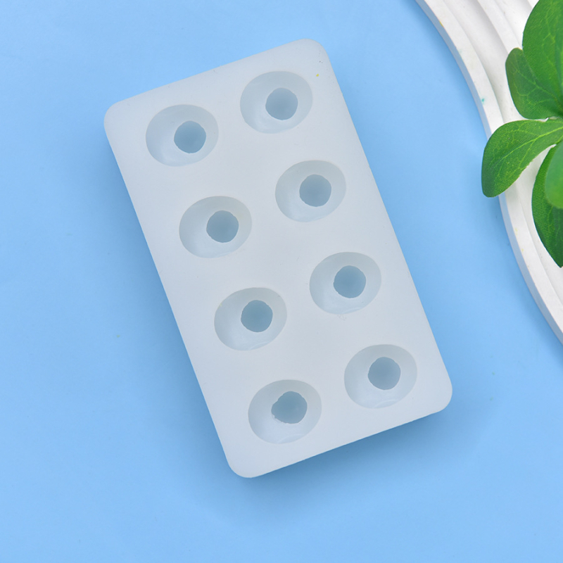 Силиконова форма за кекс с форма на пате, осем кухини