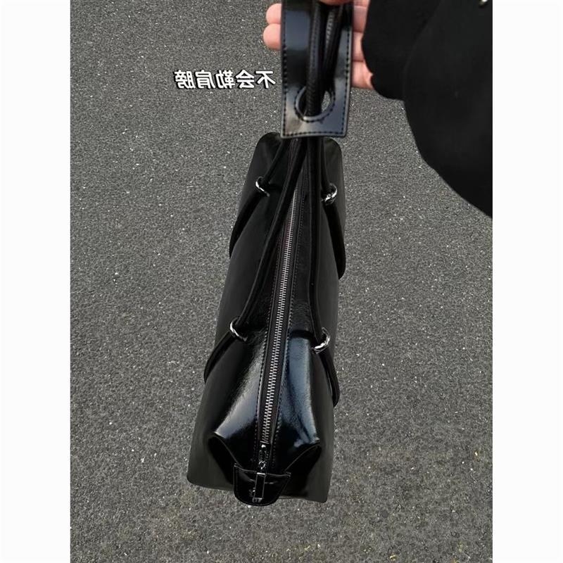 PU Tote чанта за рамо, пролет 2024, за ежедневна употреба