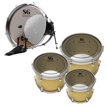 Διπλού στρώματος κεφαλή τύμπανου από λαδωμένο δέρμα, SGTJSGRX – κεφαλή τύμπανου για δυτικά κρουστά