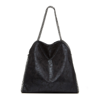 Ženska torbica preko ramena s lancem, retro petokraka zvijezda motiva, veliki kapacitet, vertikalni kvadratni oblik, zatvarač