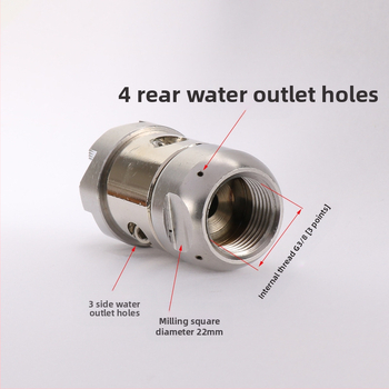 Augsta spiediena kanalizācijas tīrīšanas iekārta, galva no sakausējuma, rokturis no sakausējuma, izsmidzināšanas attālums 10, svars 156