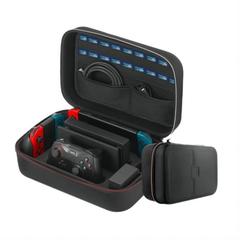 Switch2 spēļu konsoles uzglabāšanas soma – EVA materiāls, Modelis 03, slodze 2 kg, tirdzniecības iepakojums