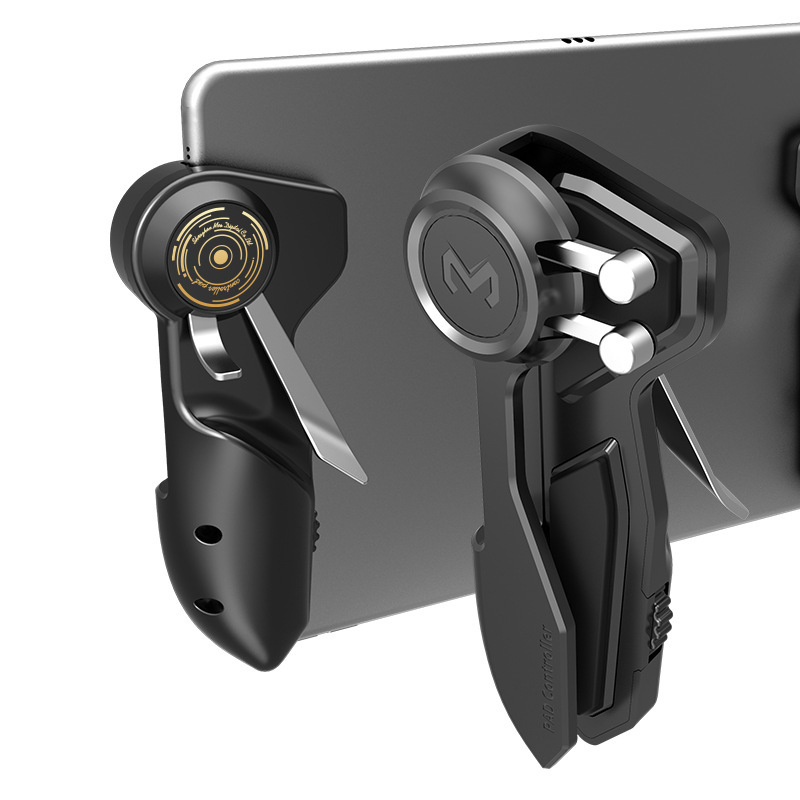 Ασύρματος ελεγκτής παιχνιδιών έξι δακτύλων για smartphones – Chicken Eating Artifact, Type-C διεπαφή, ABS + μεταλλικό σώμα, χωρίς δονήσεις, συμβατός με iPhone και Android