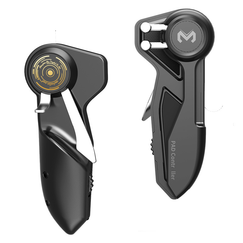 Ασύρματος ελεγκτής παιχνιδιών έξι δακτύλων για smartphones – Chicken Eating Artifact, Type-C διεπαφή, ABS + μεταλλικό σώμα, χωρίς δονήσεις, συμβατός με iPhone και Android