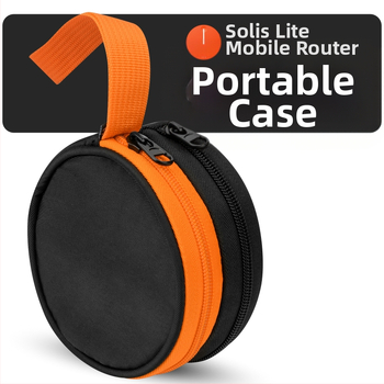 Solis Lite hordozható WiFi eszköz tároló táska – nylon tok (Modell: 404-E002-050038; Típus: Tároló táska; Anyag: Nylon; Kompatibilis: Solis Lite hordozható WiFi)