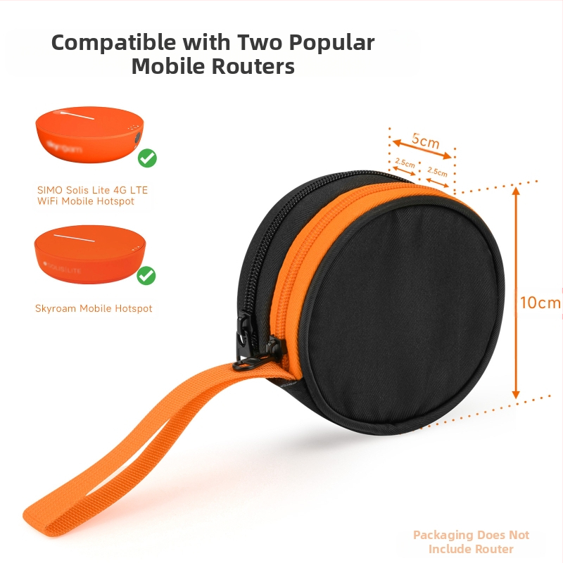 Taška na skladovanie pre Solis Lite prenosné WiFi zariadenie – nylonový obal (Model: 404-E002-050038; Typ: Taška na skladovanie; Materiál: Nylon; Určené pre: Solis Lite prenosné WiFi)