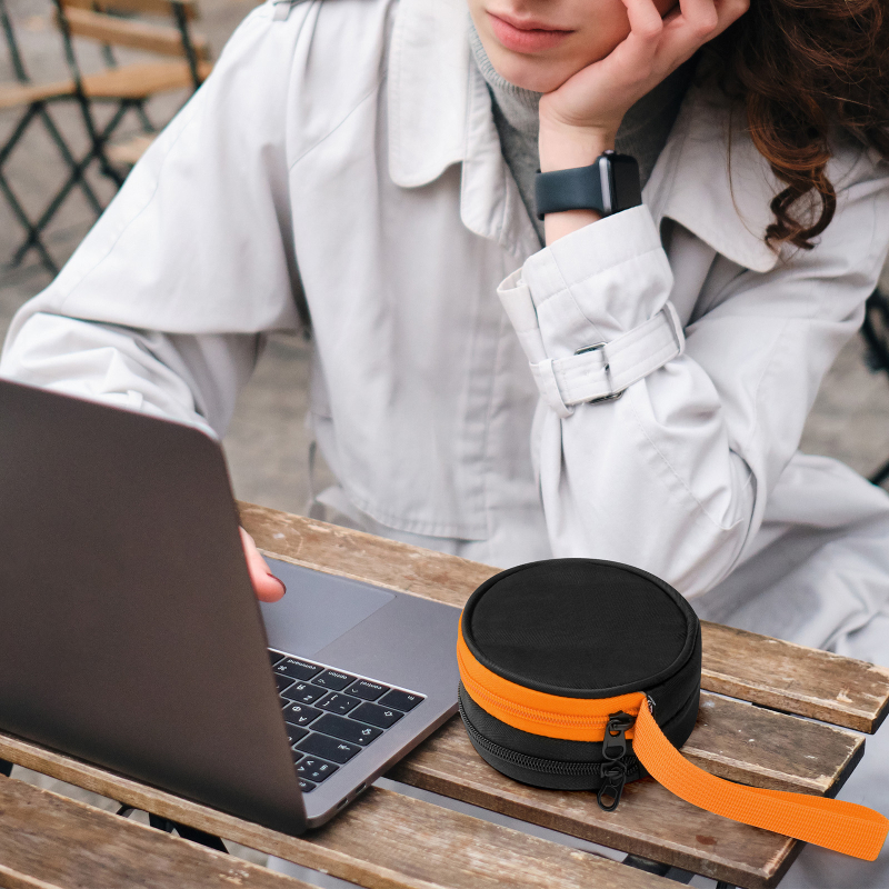 Solis Lite hordozható WiFi eszköz tároló táska – nylon tok (Modell: 404-E002-050038; Típus: Tároló táska; Anyag: Nylon; Kompatibilis: Solis Lite hordozható WiFi)