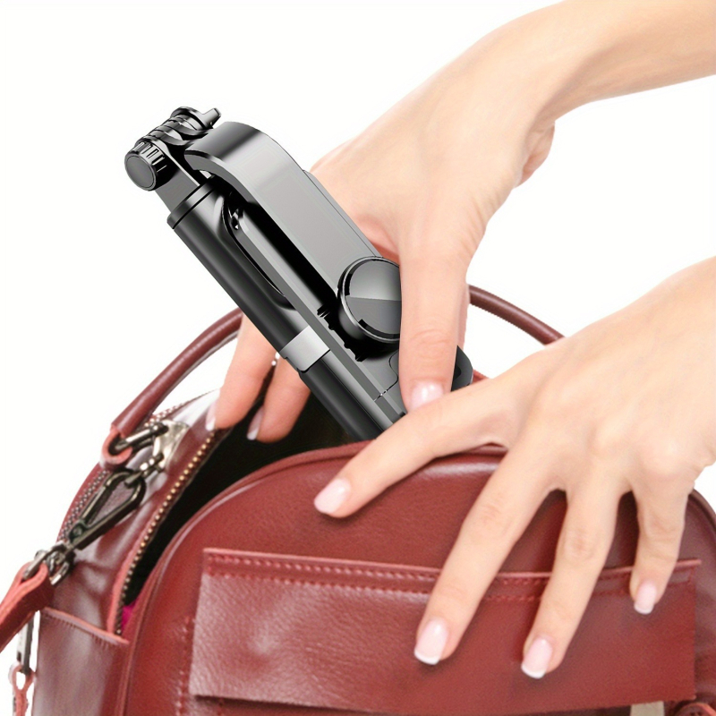 Q02 Bluetooth Selfie Laikiklis su nuotolinio valdymu, telefono tripodas (plastikas)