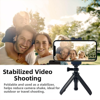 Μίνι σετ εκτεινόμενης ράβδου για αξεσουάρ GoPro — καθολική συμβατότητα, ABS υλικό, εκτυπωμένο λογότυπο