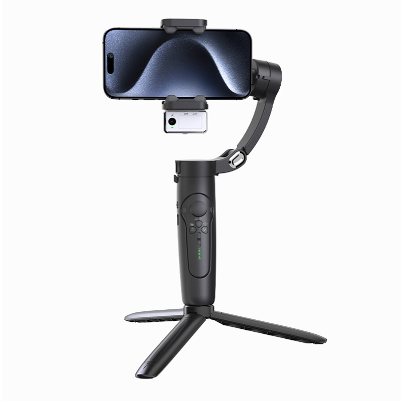 M3 AIpro mobilā tālruņa stabilizators – ABS, 3-ās ass gimabal, Bluetooth atbalsts, ar tālvadības pulti