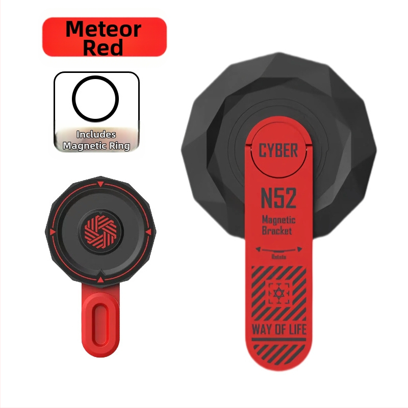 Magnetinis mobiliojo telefono laikiklis – 360° sukimas, sulankstomos stalinis dizainas, aliuminio lydinys