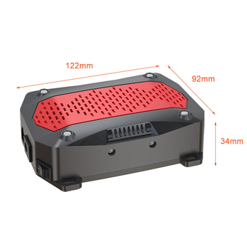 Ultragarsinis pelių atbaidymo įrenginys WH-542 automobiliui, variklio skyriui ir vidaus naudojimui – 12V, 0.45W, ABS korpusas