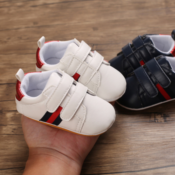 Cipele za bebe za djevojčice - PU gornji dio, mekana gumena potplata, protuklizno, zatvaranje na Velcro, 12–36 mjeseci