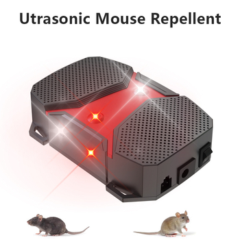 WH-540 Ultragarsinis pelės atbaidytuvas automobiliams ir namams, 2-in-1 variklio skyriaus dizainas, 12V, 0,45W, ABS korpusas