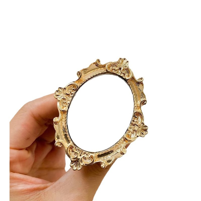 Stolni nosač za telefon i tablet s sklopnim okruglim ogledalom i ljepilnom površinom