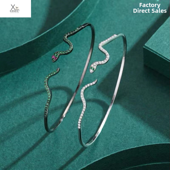 Βραχιόλι φιδιού, χαλκός με ηλεκτροπλατίωση, στυλ Net Red Wind, νιχ σχέδιο, προσωπικό στυλ