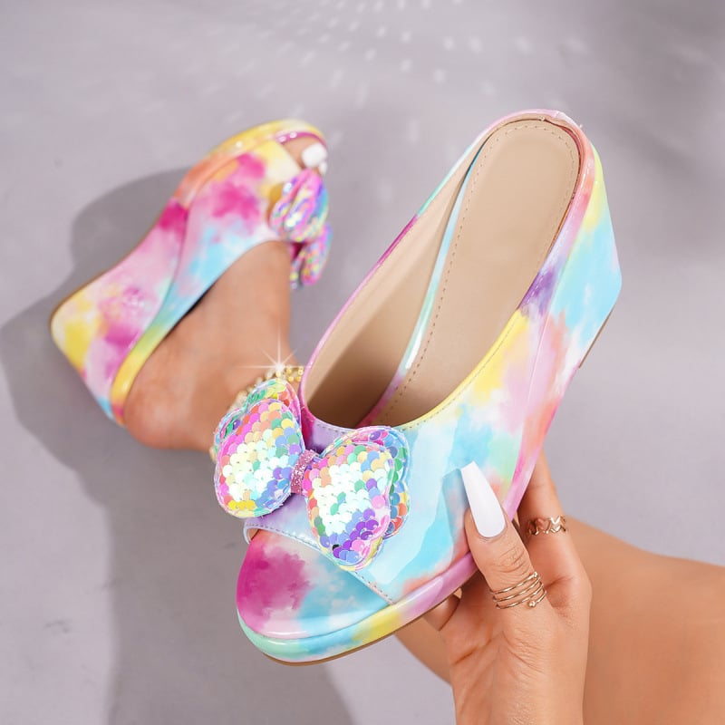 Moteriški vieno dirželio peep-toe sandalai su stora padu, viršus iš dirbtinės odos, vidus iš elnio odos, padas iš TPU, vasara 2025