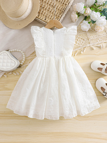 Φόρεμα σε στυλ πριγκίπισσας, γραμμή Α, πολυεστέρας με μαλακή επεξεργασία, επένδυση 100% πολυεστέρας, κατάλληλο για 1–3 ετών