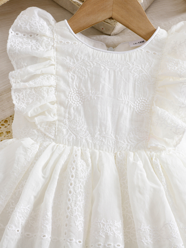 Dječja haljina u stilu princeze, A-linija, jednodelna, poliester, podstava 100% poliester, pogodna za uzrast 1–3 godine