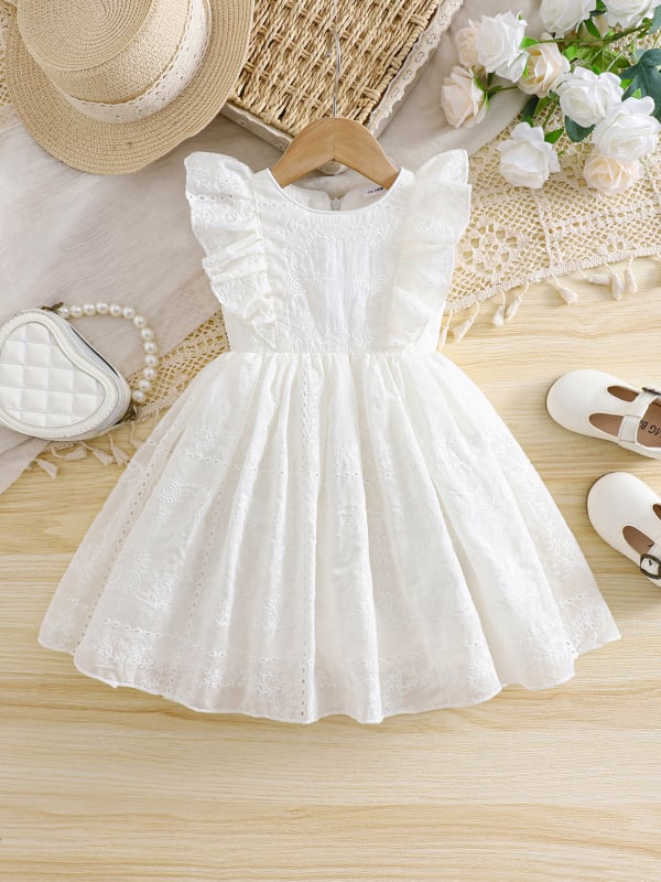 Dječja haljina u stilu princeze, A-linija, jednodelna, poliester, podstava 100% poliester, pogodna za uzrast 1–3 godine