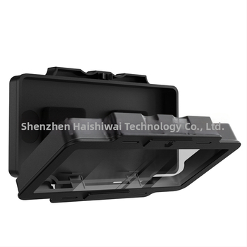 Držiak na telefón na stenu, otočný, s dotykovým displejom, plastový, OOPSCOOL