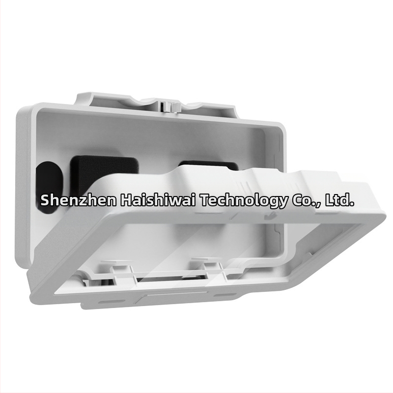 Držiak na telefón na stenu, otočný, s dotykovým displejom, plastový, OOPSCOOL