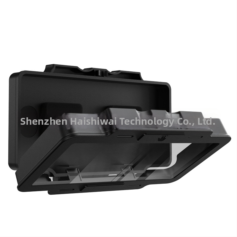 Držiak na telefón na stenu, otočný, s dotykovým displejom, plastový, OOPSCOOL