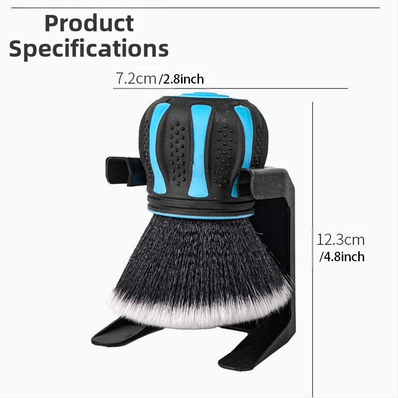 Kaixinda Auto Čistiaca Štetka – Sférická Mäkká Lepidlo Štetka pre Čistenie Výduchov a Vnútorných Detailov, Viacúčelová (Materiál: Mäkké lepidlo; Značka: Kaixinda; Druh: Čistiaca Štetka na Auto; Personalizácia: Nie)
