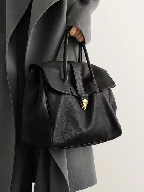 Унисекс PU Tote чанта за ежедневна употреба, Зимна колекция 2024