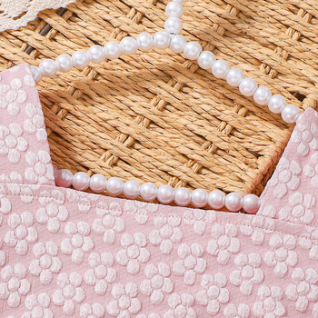 Σετ δύο τεμαχίων φορέματος πριγκίπισσας για κορίτσια, Α-γραμμή, για ηλικίες 3–8 ετών, Άνοιξη 2025