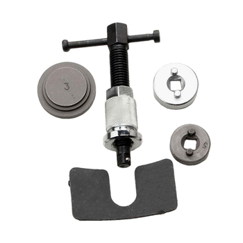 5-dijelni set alata za vraćanje klipa kočnice, pribor za demontažu i montažu, za zamjenu kočničkih pločica, od karbonskog čelika