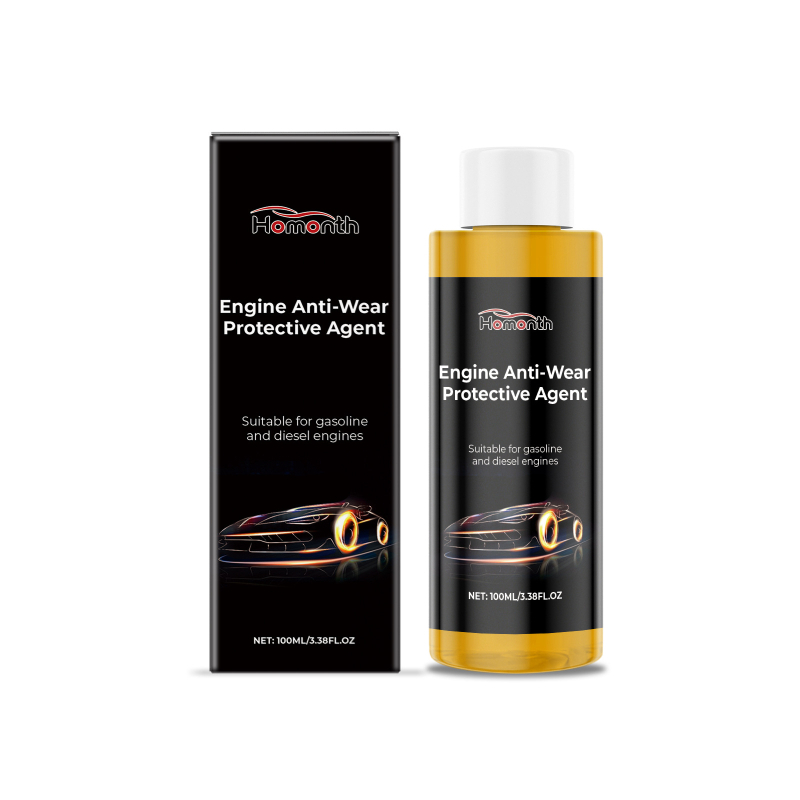 Антиизносно средство за двигател — основни съставки: water, dipropyl glycol methyl ether, fatty acid methyl ester ethyl oxide, sodium tripolyphosphate, sodium gluconate; срок на годност: 3 години; опаковка: 160 бр.