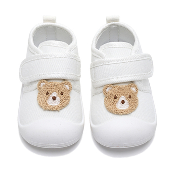 Παιδικά παπούτσια για νήπια – καμβά επάνω, Velcro κούμπωμα, αντιολισθητική σόλα, για ηλικίες 12–36 μηνών