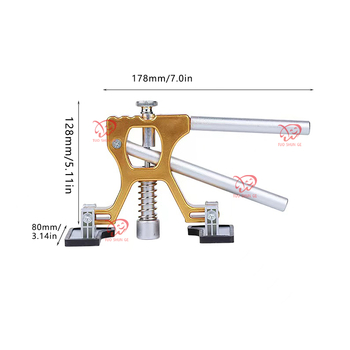 Ρυθμιζόμενος φορητός τραβηκτήρας κενού για επιδιόρθωση βαθουλωμάτων από χαλάζι σε μεταλλική επιφάνεια αυτοκινήτου, 20V, SEVCA-YD002, Brother Tushun.