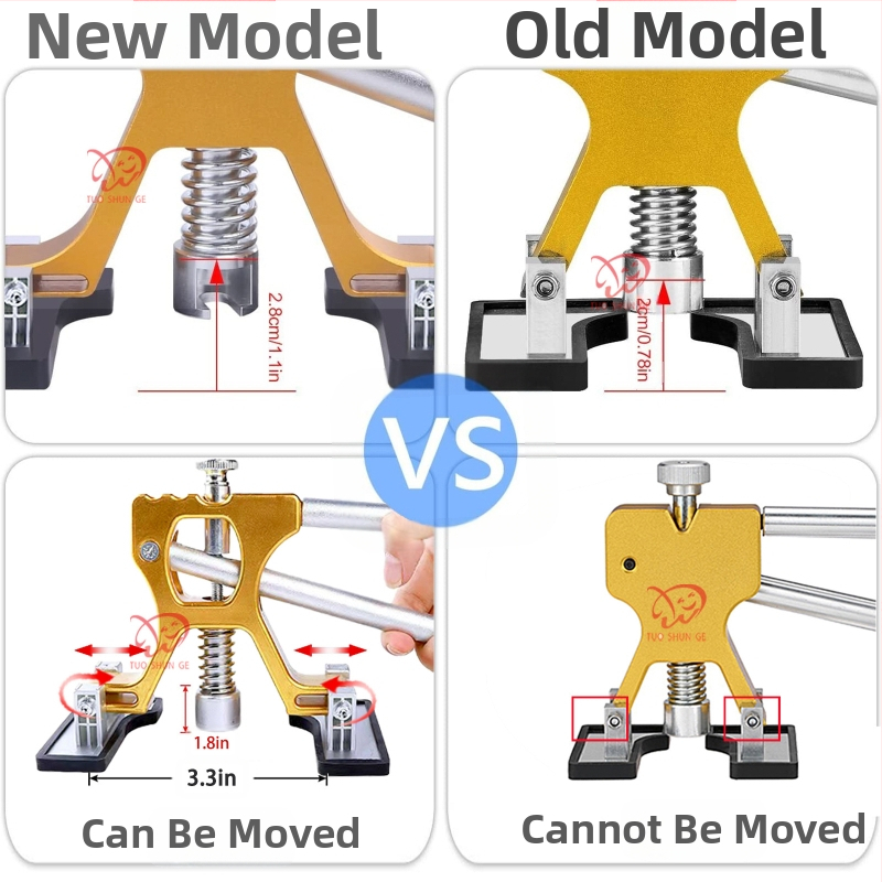 Регулируем преносим вакуумен издърпвач за вдлъбнатини от градушка по ламарината на автомобила, 20V, SEVCA-YD002, Brother Tushun.