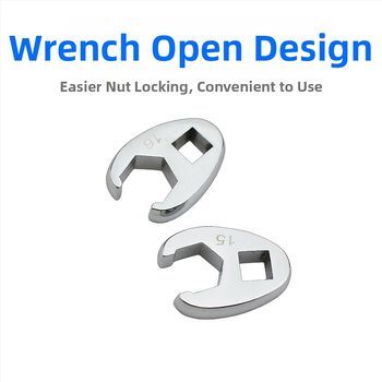 Гаечен ключ с сменяеми глави и открит край, L-образен, хромирана карбонова стомана, полирана повърхност