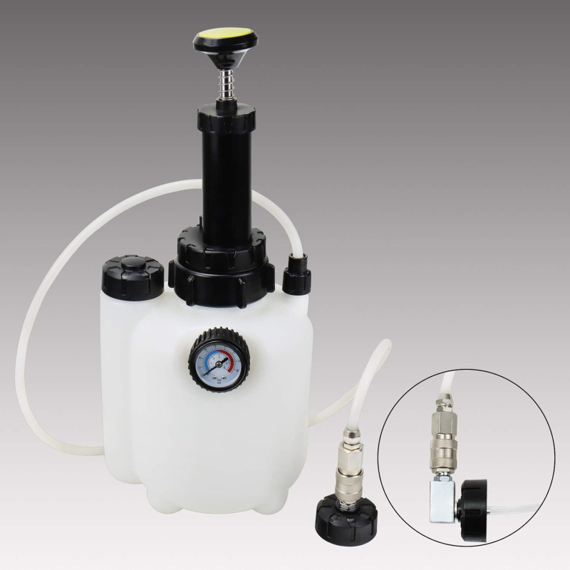 3L ръчно устройство за смяна на спирачна течност за автомобили (Weike; пластмаса и стомана; автомобилен ремонт; ремонт на машини; 1.61 кг)