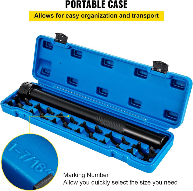 13 dalių rinkinys vairavimo mechanizmui ir vairo stiebo veržlėms, automobilio remontui, iš anglies plieno, prekės ženklas ww