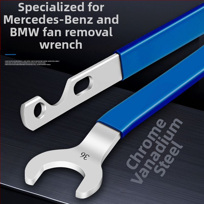 Kľúč na demontáž spojkového ventilátora pre Mercedes-Benz a BMW, Musen Hall, dvojhlavý podporný vačkový hriadeň, oprava áut