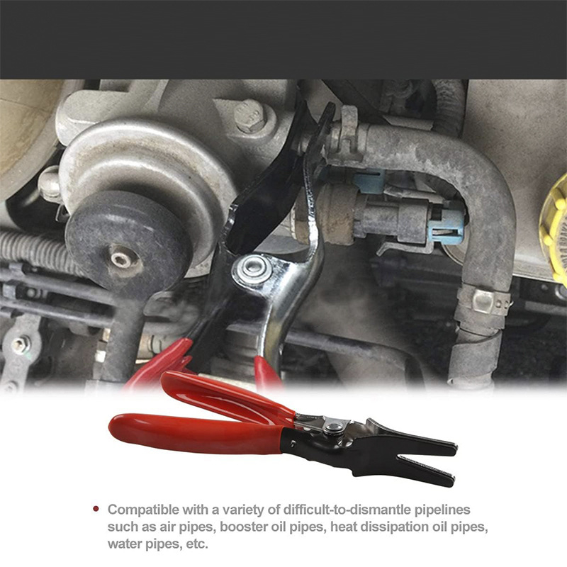 Automobilske kliješta za razdvajanje uljnih cijevi, alat za demontažu crijeva, visoko ugljično čelik, 0,21 kg